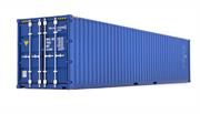 Zeecontainer 40 voet blauw