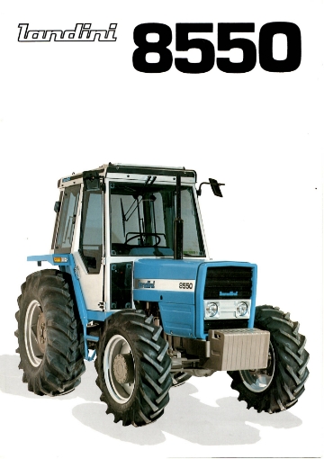 Afbeeldingen van Landini 8550 folder