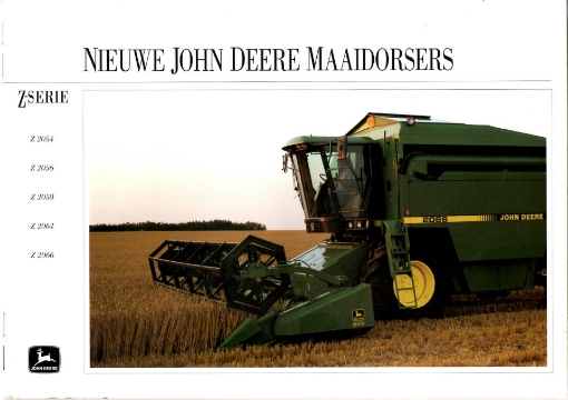 Afbeeldingen van John Deere Z-serie maaidorsers