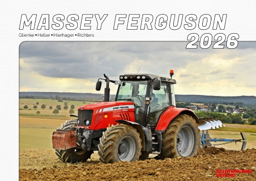 Afbeeldingen van Massey Ferguson 2026 trekker kalender