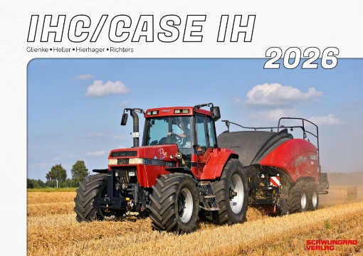 Afbeeldingen van IHC-Case-IH trekker kalender 2026
