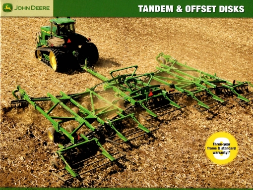 Afbeeldingen van John Deere tandem and offset discs