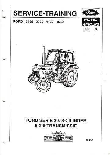 Afbeeldingen van Ford 30-serie service training