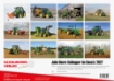 Afbeeldingen van John Deere trekker kalender 2027