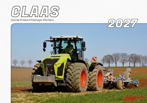 Afbeeldingen van Claas trekker kalender 2027